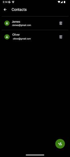 Contact Screen
