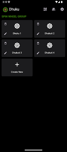 Group Screen