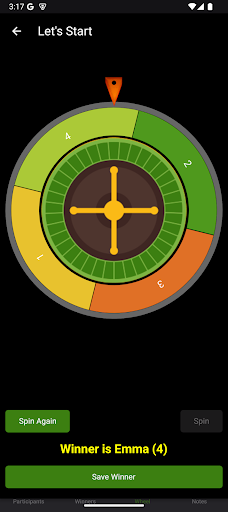 Wheel Screen